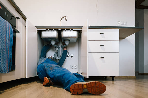 Professional Pipe Repair technician working in Dresden, OH